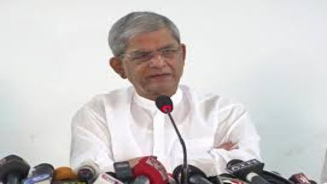 গণতন্ত্র প্রতিষ্ঠার কাজ এখনও শুরু করা যায়নি: মির্জা ফখরুল ইসলাম আলমগীর